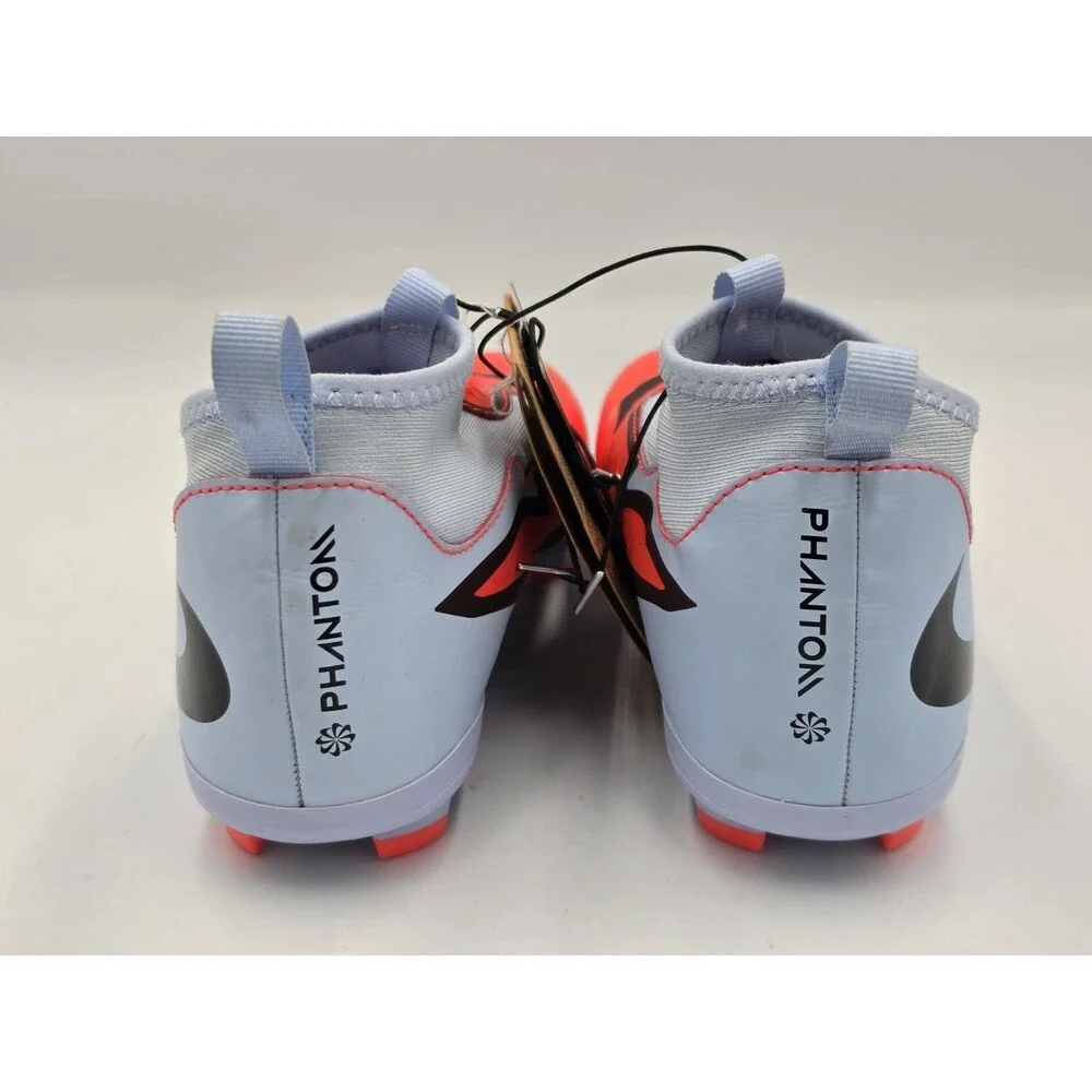 Nike Phantom 6 High Academy MG Laceless Soccer Cleats Size 2Y Youth HQ2042-400